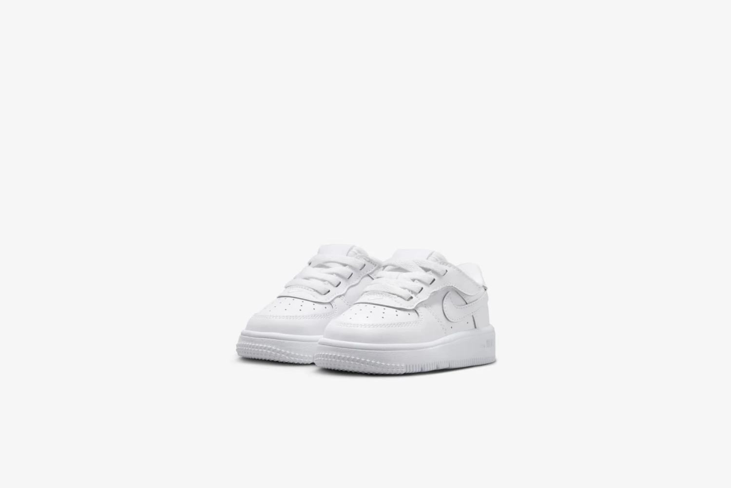 Nike "Force 1 Low Easyon" TD - White/ White / White 3 Nike "Force 1 Low Easyon" TD - White/ White / White - Image 3