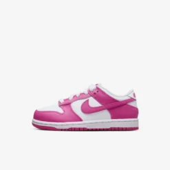 Nike "Dunk Low" PS - White / Laser Fuchsia