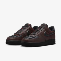 Nike "Air Force 1 Retro HWN QS" M - Black / Black / Crimson 7 Nike "Air Force 1 Retro HWN QS" M - Black / Black / Crimson -Manorphx Shop Nike 3 739d604c 51dd 4947 854b 4ddea2bf647c