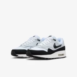 Nike "Air Max 1" GS - White / Black / Pure Platinum -Manorphx Shop Nike 3 95b7e6b9 bae5 44d2 a40d ed5280139a73