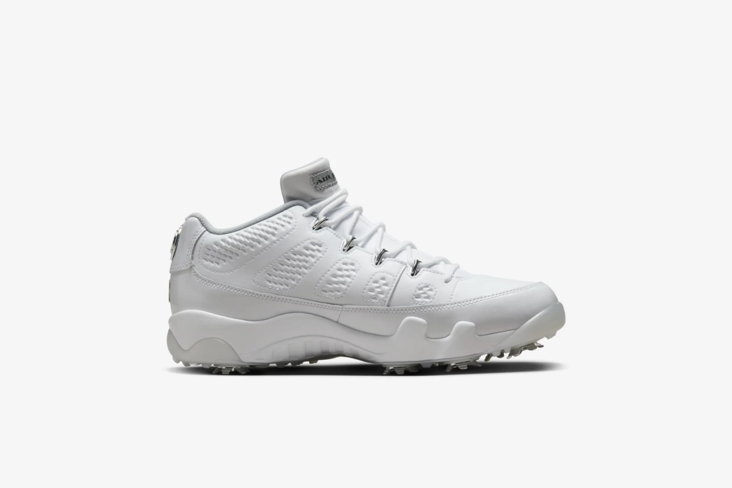 Air Jordan "Retro 9 Low G QS" M - White / Metallic Silver (Tour Championship) 2 Air Jordan "Retro 9 Low G QS" M - White / Metallic Silver (Tour Championship) - Image 2
