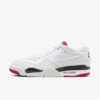 Air Jordan "4 RM" M - White / Varsity Red / Black