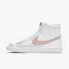Nike "Blazer Mid '77" W - White/ Pink Oxford-Black