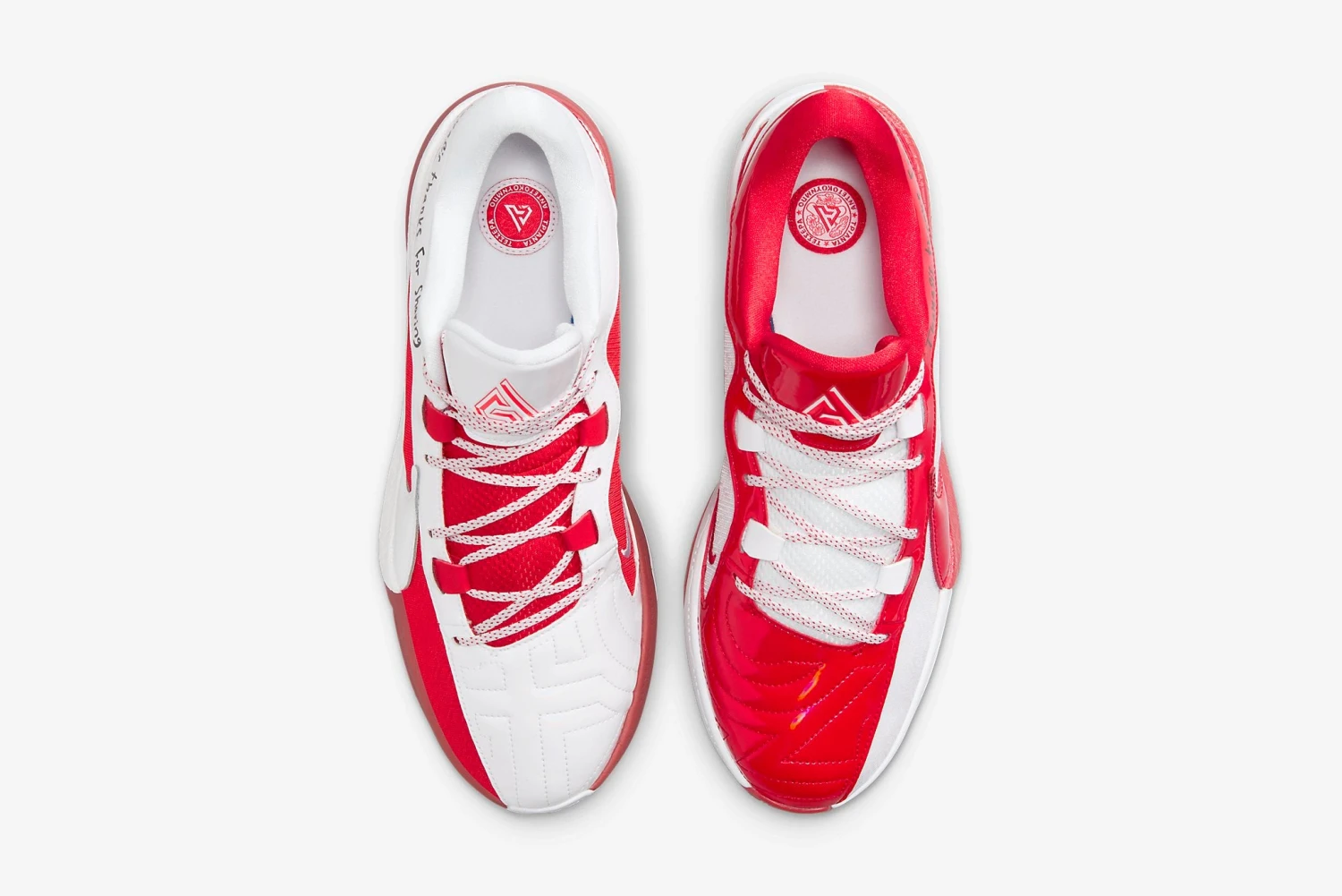 Nike "Zoom Freak 5" M - University Red / White (ASW) 2 Nike "Zoom Freak 5" M - University Red / White (ASW) - Image 2