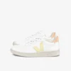 Veja "V-10 CWL" W - White / Sun Peach