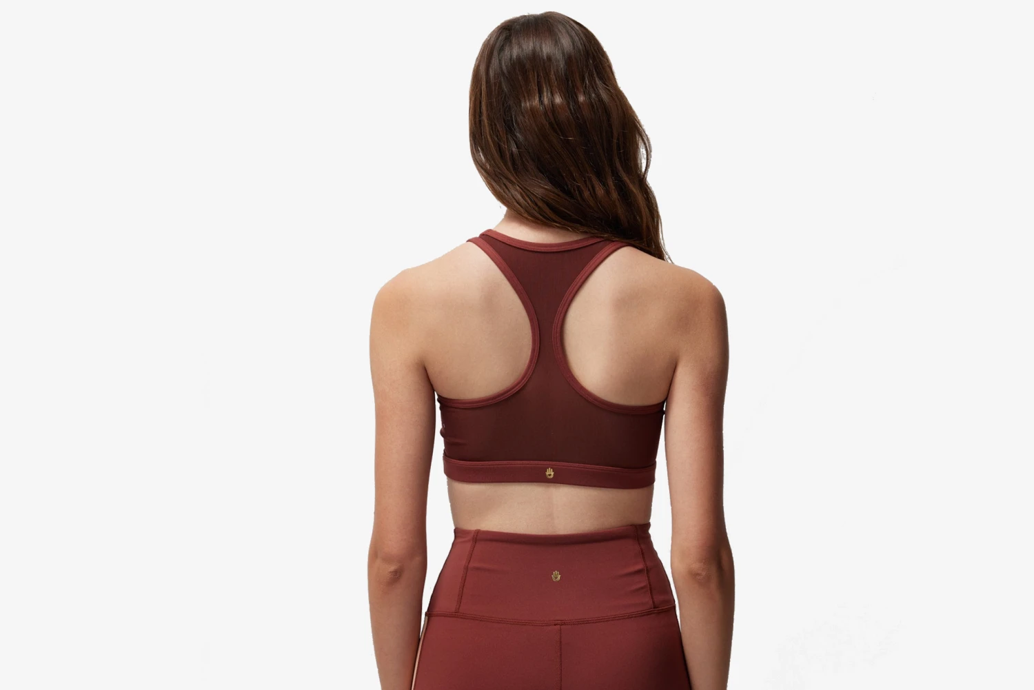 Spiritual Gangster "Velo Dream Tech Bra" W - Washed Burgundy 2 Spiritual Gangster "Velo Dream Tech Bra" W - Washed Burgundy - Image 2