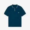 Malbon "Campania Knit Polo" M - Azurra / Blue