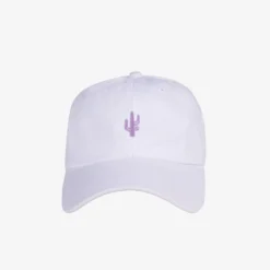 Manor "Shoes On The Cactus Dad Hat" - White / Lavender