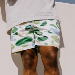 Manor "Saguaro Summer Nylon Short" M - White Course Camo