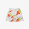 Manor "Shooting Tennis Mesh Short" K - Beige / Tennis Ball