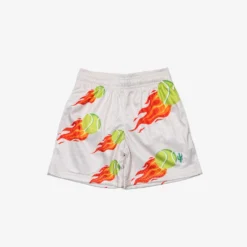 Manor "Shooting Tennis Mesh Short" K - Beige / Tennis Ball