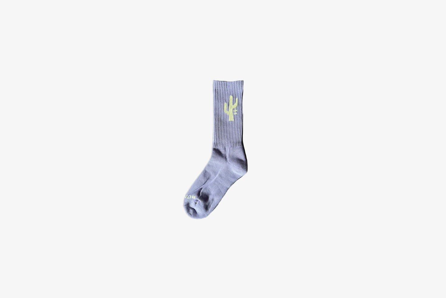 Manor "Hang Time Sock" - Purple / Yellow 1 Manor "Hang Time Sock" - Purple / Yellow