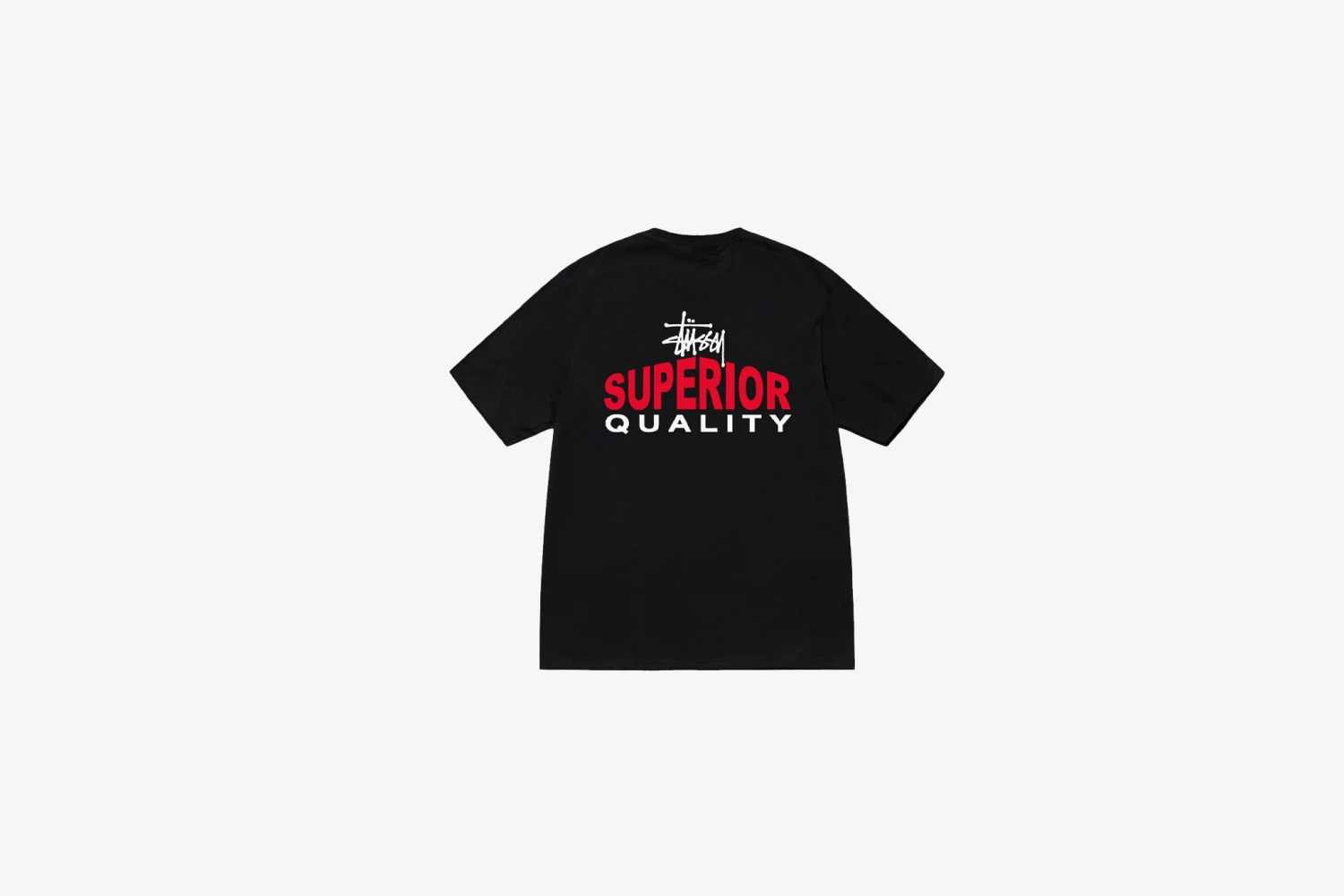 Stussy "Superior Quality Tee" M - Black 1 Stussy "Superior Quality Tee" M - Black