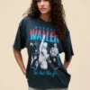 Daydreamer "Morgan Wallen 'This Ain't Over Yet' Oversized Tee" W - Vintage Black
