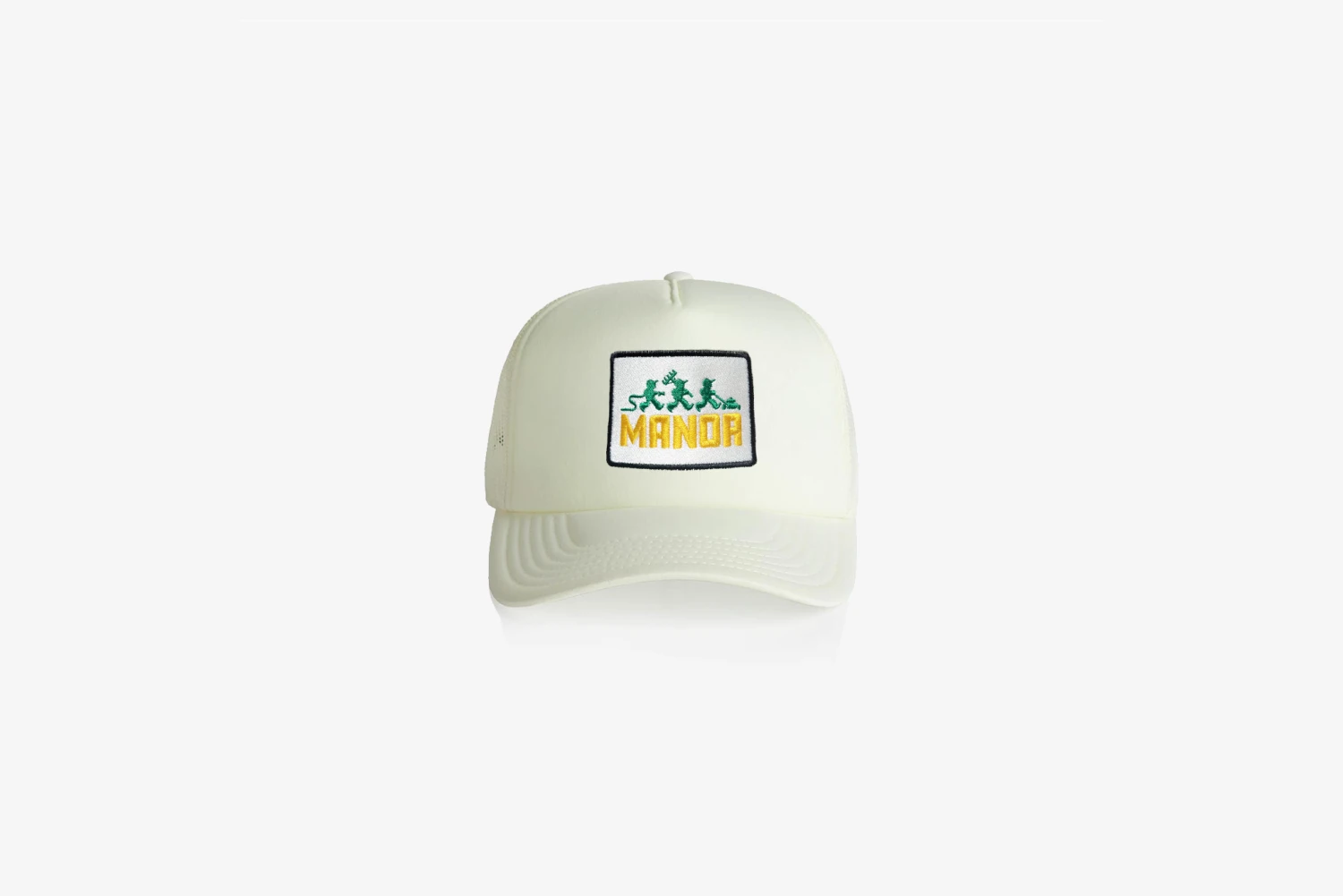 Manor " Greens Keeper Trucker" Hat - Cream 1 Manor " Greens Keeper Trucker" Hat - Cream