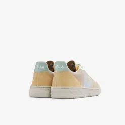 Veja "V-10 Suede" W - Sable / Menthol / Multicolor -Manorphx Shop V10MultiBack
