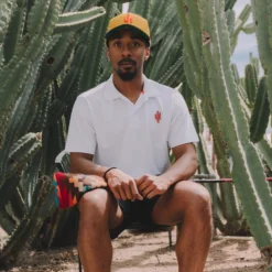 Manor "Icon Polo" M - White / Orange 7 Manor "Icon Polo" M - White / Orange -Manorphx Shop WHITEPOLO