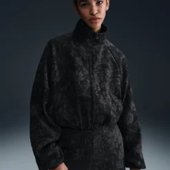 Nike "Oversized Jacquard Track Jacket" W - Black / Anthracite