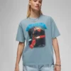Jordan "(Her)itage Graphic Tee" W - Ozone Blue