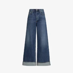 AGOLDE "Dame High Rise Wide Leg Jean" W - Control