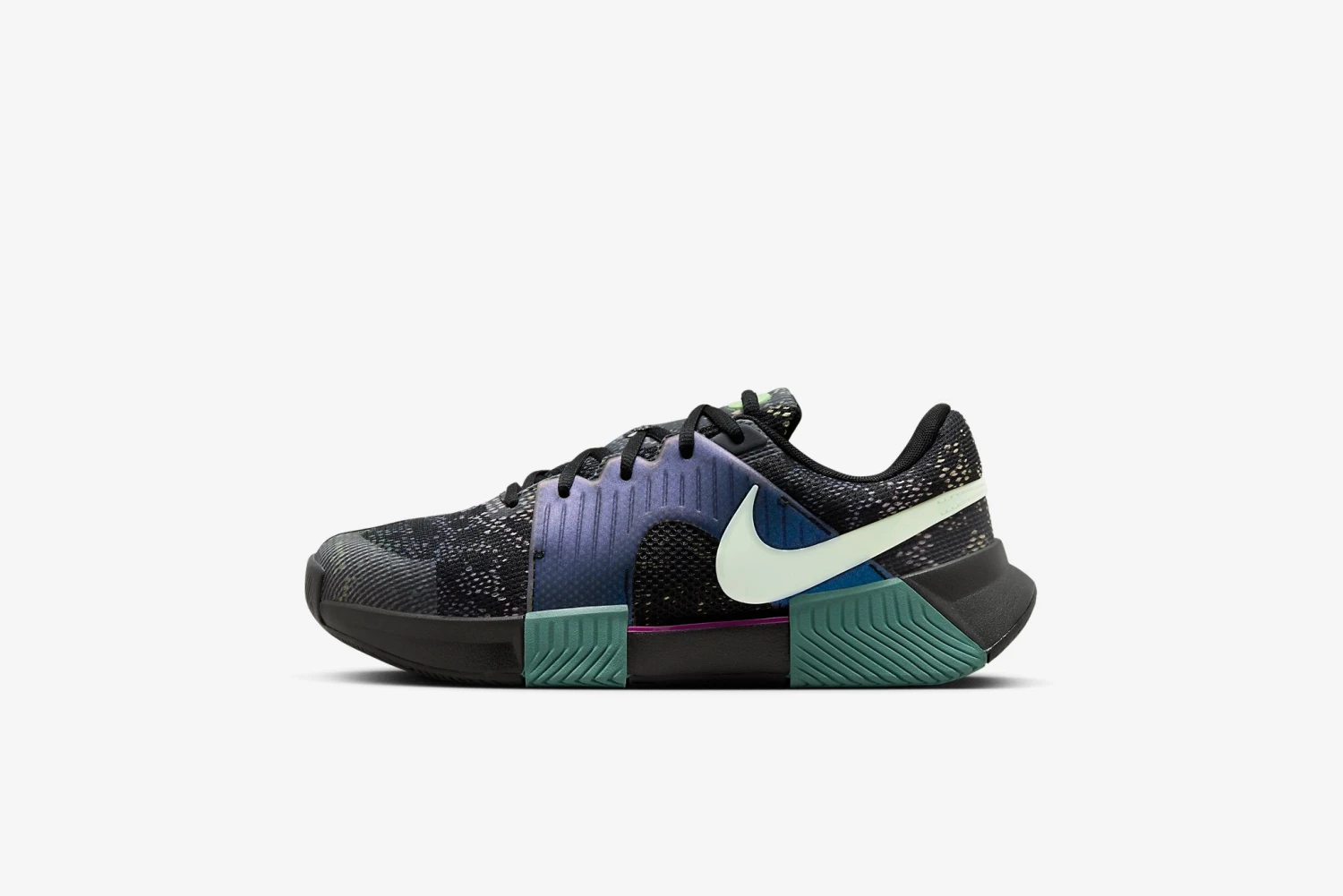 Nike "Zoom GP Challenge 1 Osaka HC" W - Black / Vapor Green / Multi-color 1 Nike "Zoom GP Challenge 1 Osaka HC" W - Black / Vapor Green / Multi-color