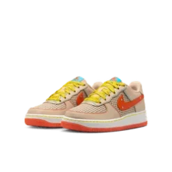 Nike "Air Force 1 LE" GS - Sanddrift / Safety Orange -Manorphx Shop af1le