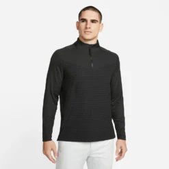 Nike Golf "ADA Vapor Quarter Zip Top" M - Black