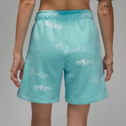 Jordan "Artist Series By Parker Duncan Fleece Short" W - Bleached Aqua -Manorphx Shop air pegasus at shoe 18 20fde213 38d0 47b0 9a0e 055789dc177f