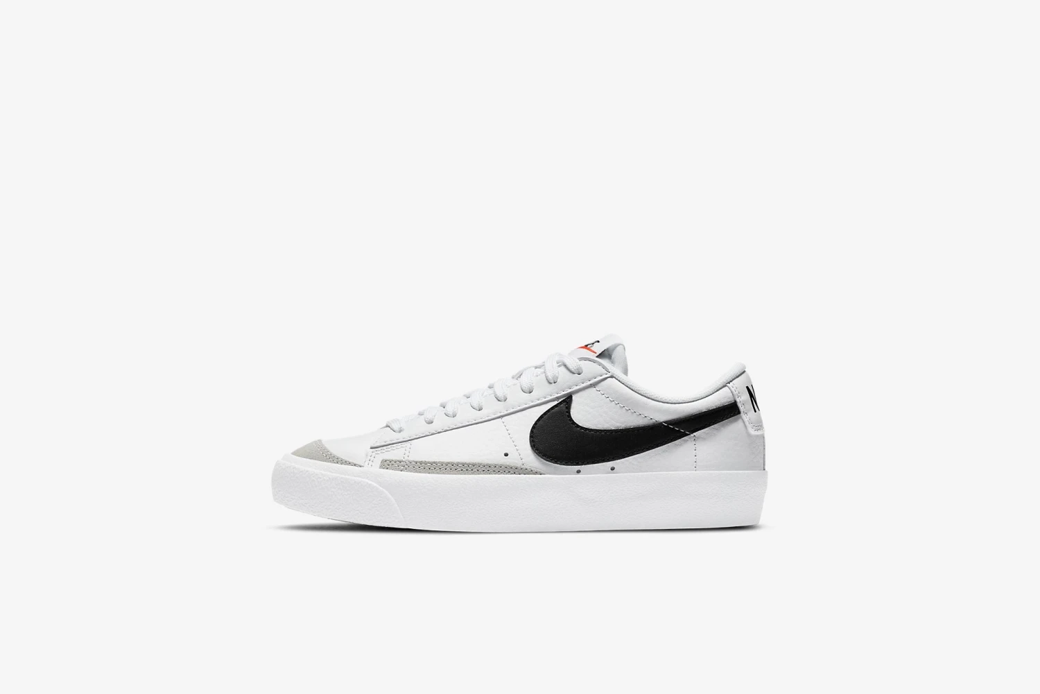 Nike "Blazer Low '77" GS - White / Black / Orange 1 Nike "Blazer Low '77" GS - White / Black / Orange