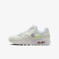 Nike "Air Max 1 SE" GS - White / Multi-Color / Summit White