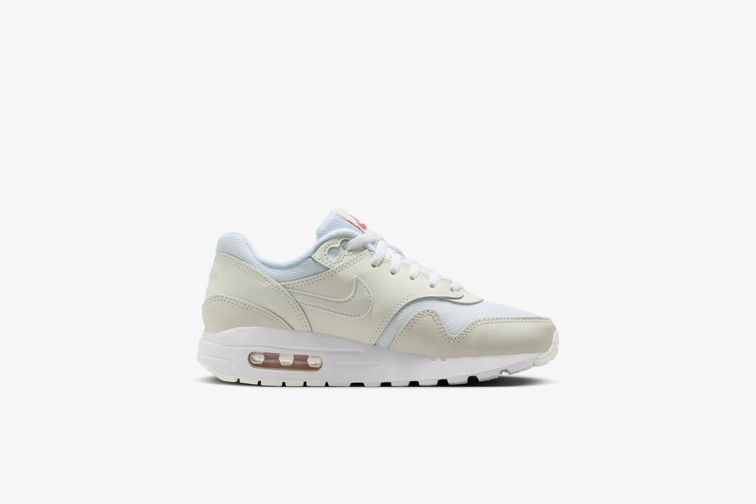 Nike "Air Max 1 SE" GS - White / Multi-Color / Summit White 3 Nike "Air Max 1 SE" GS - White / Multi-Color / Summit White - Image 3