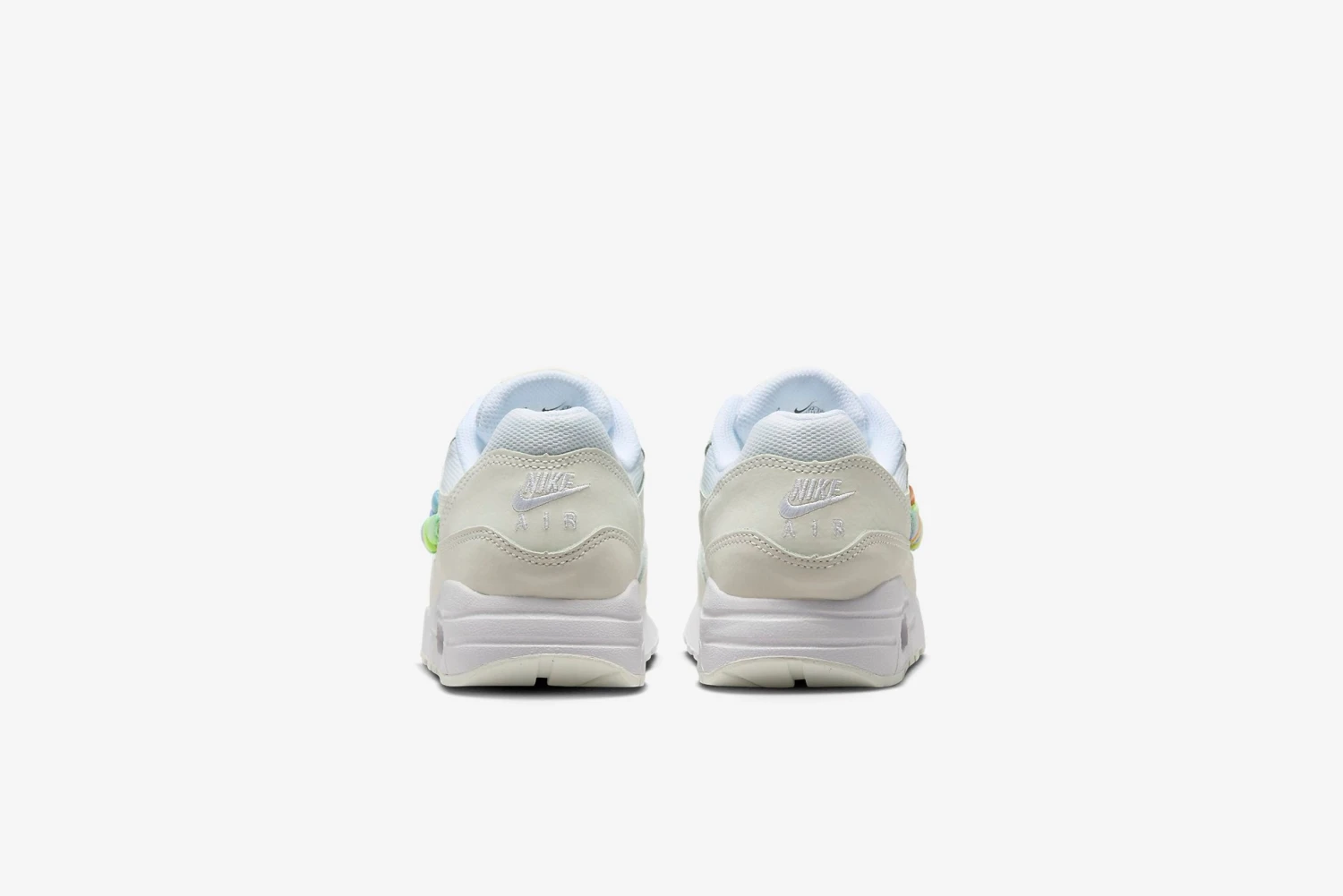 Nike "Air Max 1 SE" GS - White / Multi-Color / Summit White 6 Nike "Air Max 1 SE" GS - White / Multi-Color / Summit White - Image 6