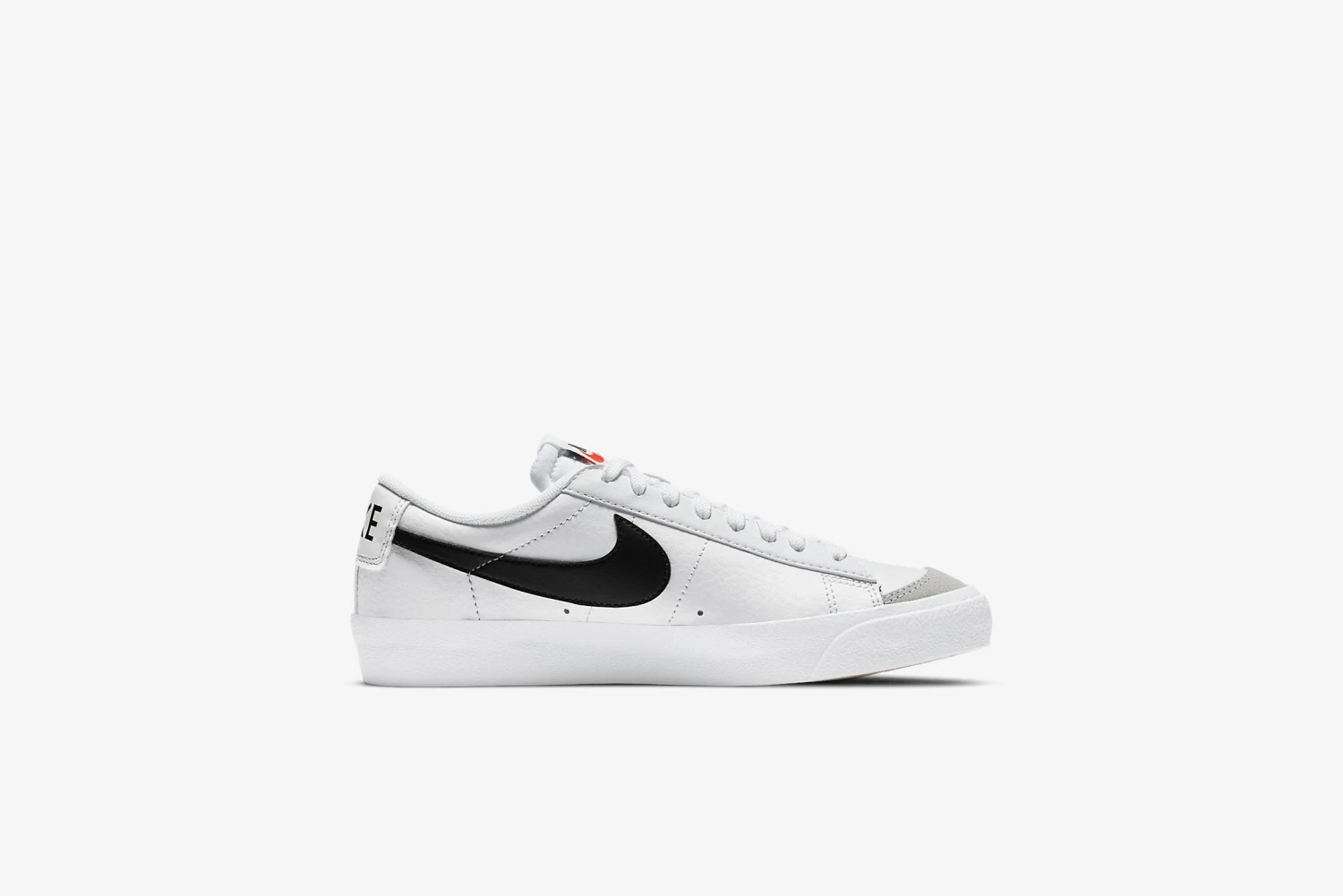 Nike "Blazer Low '77" GS - White / Black / Orange 2 Nike "Blazer Low '77" GS - White / Black / Orange - Image 2