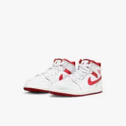 Air Jordan "1 Mid" PS - White / Lobster-Dune Red / Sail -Manorphx Shop air pegasus at shoe 4 dd814c52 5b8a 4fcb a825 b4b4d64167f9