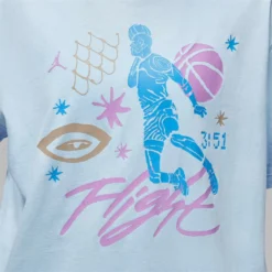 Jordan "Boxy" T-shirt W -Icy Blue -Manorphx Shop air pegasus at shoe 6 3ba71201 5e53 43e8 b94a 7d8bb45c1220