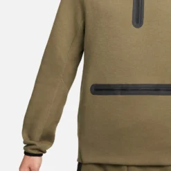 Nike "Sportswear Tech Fleece Men's 1/2-Zip Sweatshirt" M - Medium Olive / Black -Manorphx Shop air pegasus at shoe 2c0310a1 ad04 4afe 95d8 844b1fdbdc29