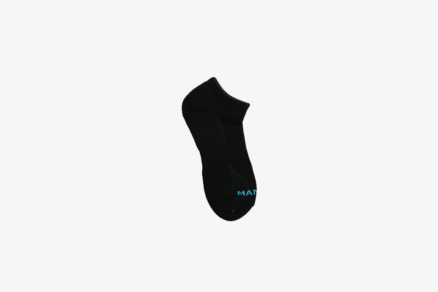 Manor "Ankle Sock" - Black / Blue 1 Manor "Ankle Sock" - Black / Blue