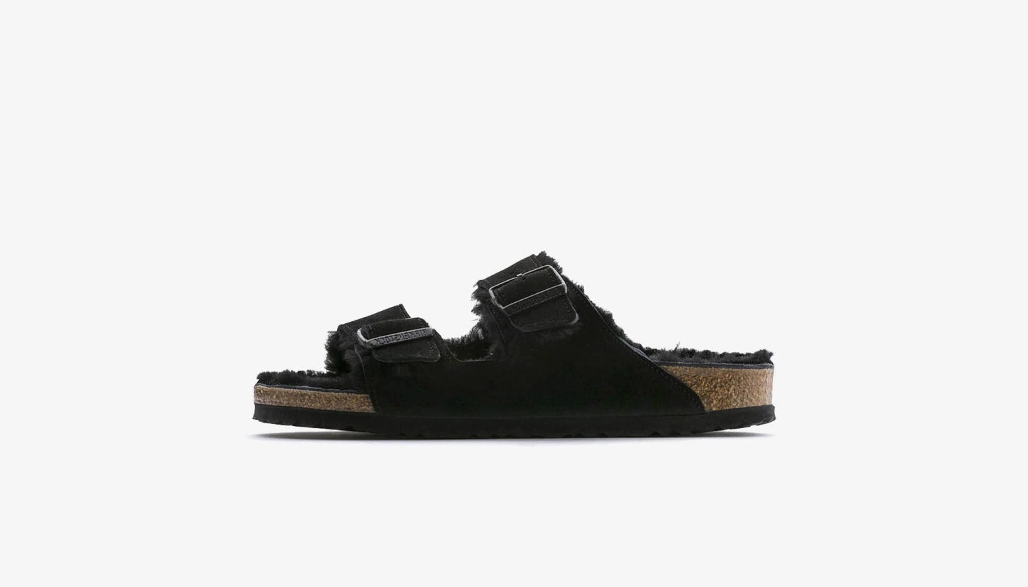 Birkenstock "Arizona Fur" M - Black 1 Birkenstock "Arizona Fur" M - Black