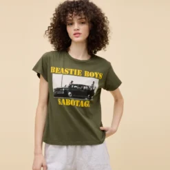 Daydreamer "Beastie Boys Sabotage Solo Tee" W - Military Green