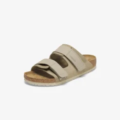 Birkenstock "Uji" M - Taupe (Nubuck / Suede Leather)