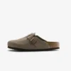Birkenstock "Boston BS (Regular)" M - Taupe