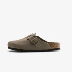 Birkenstock "Boston BS (Regular)" M - Taupe