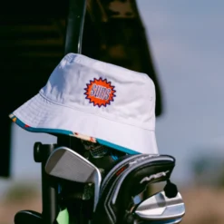 Mitchell & Ness X Manor "Suns Game Day Bucket Hat" M - Pattern / White