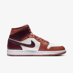 Air Jordan "1 Mid" W - Dusty Peach / Night Maroon / Sail -Manorphx Shop c c40a4ba0 1108 45b6 ba75 e8ac6f365e26