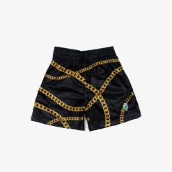 Manor "Black Chains Mesh Short" K - Black / Gold