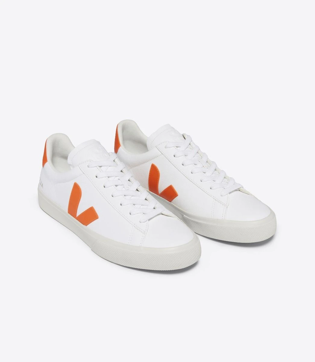 Veja "Campo Chromefree Leather" M - Extra White / Fury 2 Veja "Campo Chromefree Leather" M - Extra White / Fury - Image 2