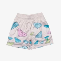 Manor "Diamonds Mesh Short" K - Tan / Multicolor Diamond
