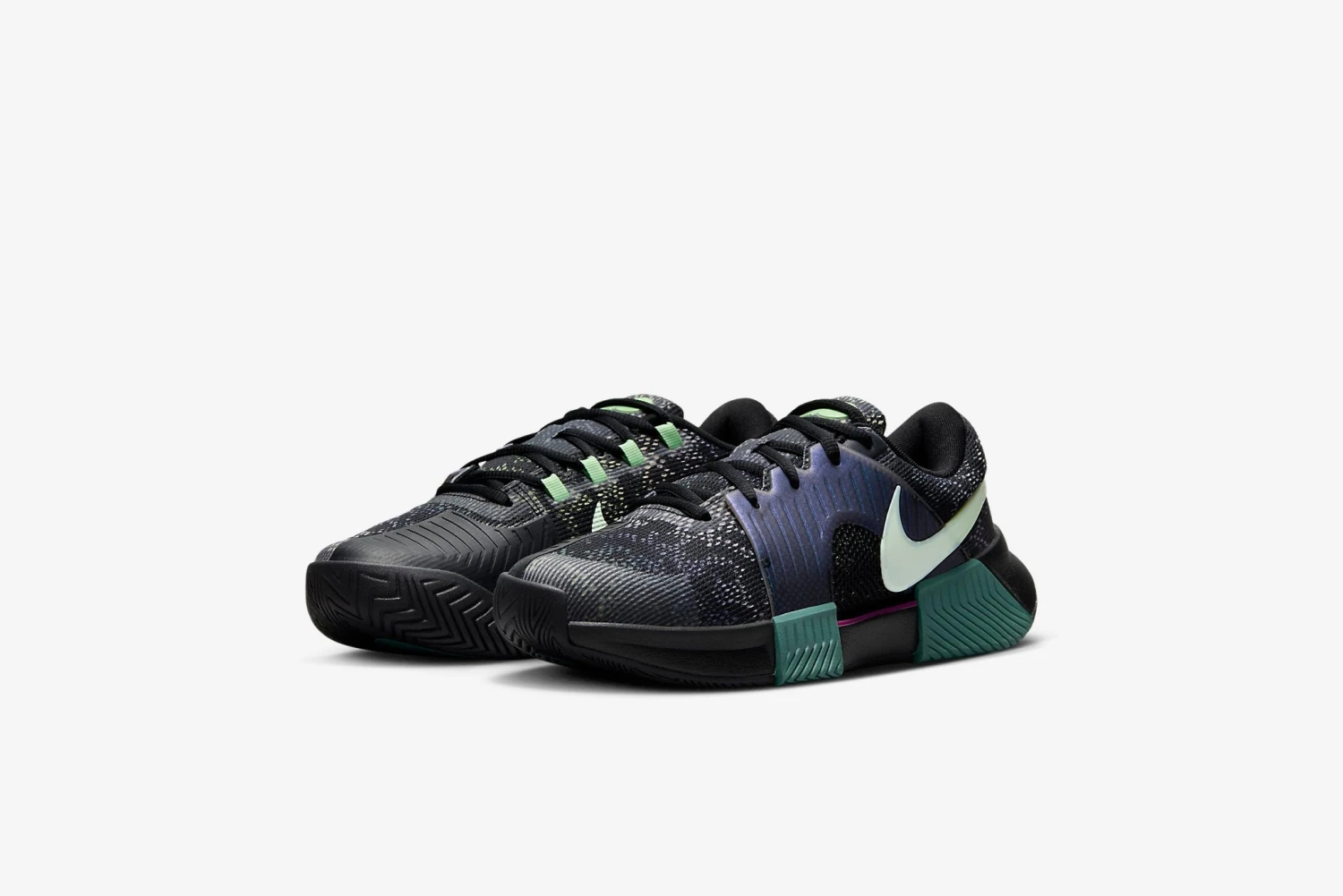 Nike "Zoom GP Challenge 1 Osaka HC" W - Black / Vapor Green / Multi-color 5 Nike "Zoom GP Challenge 1 Osaka HC" W - Black / Vapor Green / Multi-color - Image 5