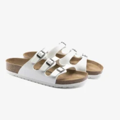 Birkenstock "Florida BS" W - White -Manorphx Shop florida pair white