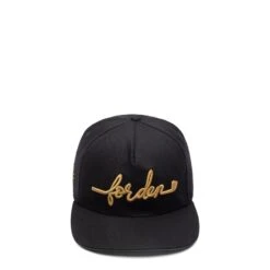 Forden Golf "Script Snapback" M - Black / Gold